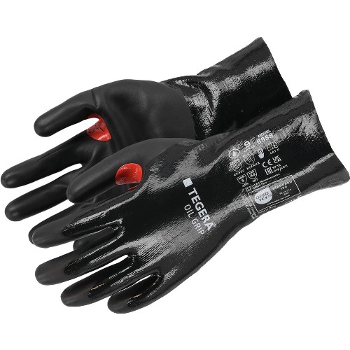 Varme- og kuttbestandighanske TEGERA 8858 Olje Grip