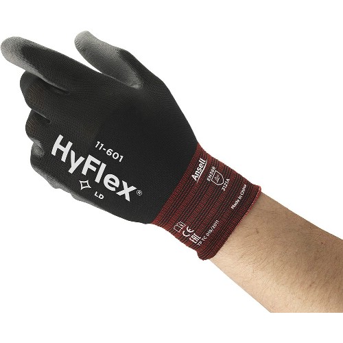 Montagehandske PU ANSELL Hyflex 11-601