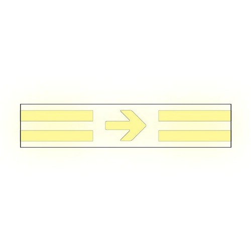 Sokkelmarkering Glowlite Nova selvlysende