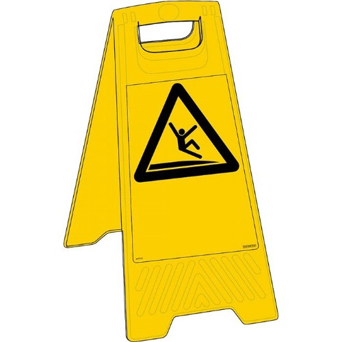 Gulvskilt symbol sklifare