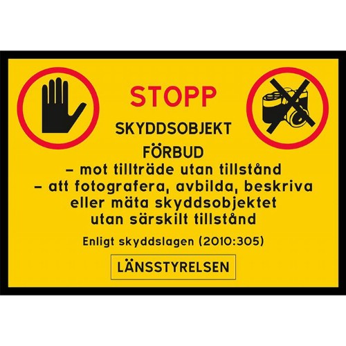 Signer beskyttet objekt länsstyrelsen
