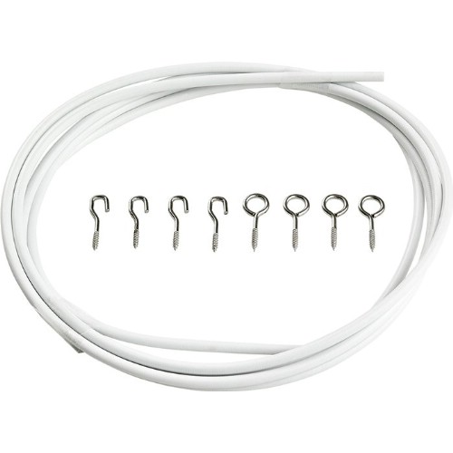 Gardinspiral HABO med krok og øye