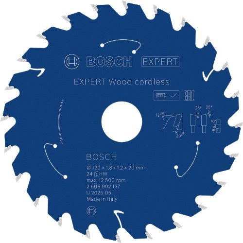 Cirkelsågklinga BOSCH Expert Wood Cordless