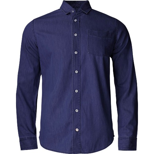 skjorte CUTTER & BUCK Ellensburg denim skjorte Mr.
