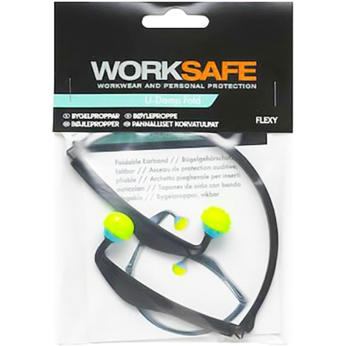 Hörselpropp med bygel WORKSAFE U-Damp Fold