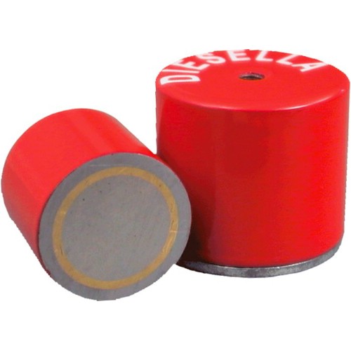 Magnet DIESELLA Rund med gjeng Alnico