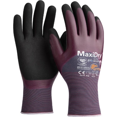 Monteringshanske Nitril ATG MaxiDry Elite 64-225 3/4 HT
