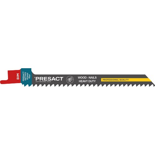 Bajonettsagblad PRESACT PST1102 Tre med spiker