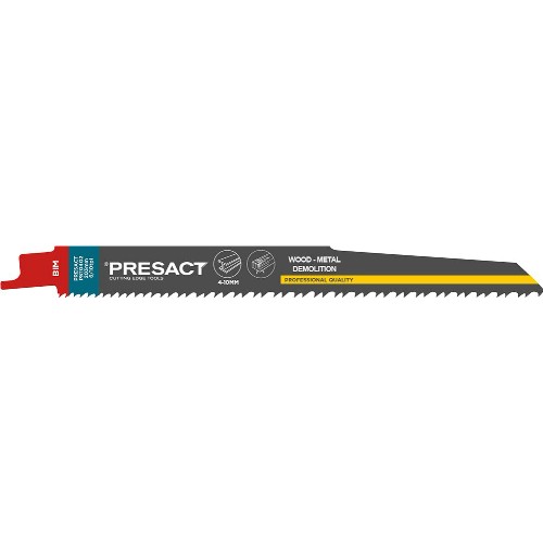 Bajonettsagblad PRESACT PST0402 Rivning
