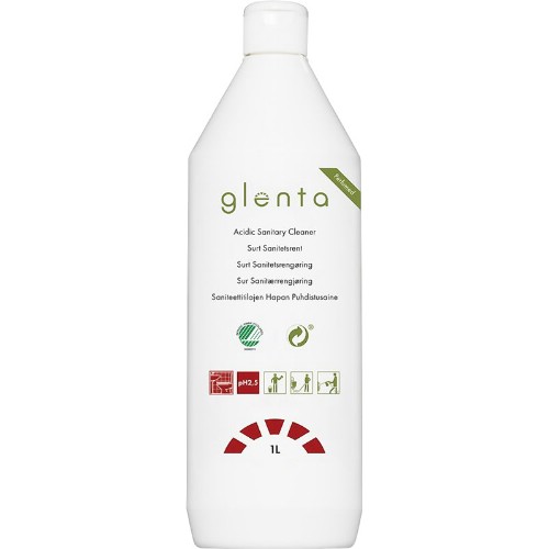 Sanitetsrengjøring GLENTA Surt Hygienisk rent Parfymert