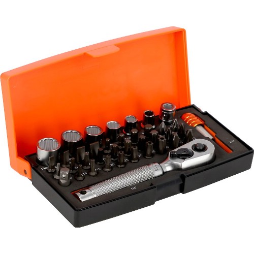 Bits- och hylsnyckelsats 1/4" BAHCO S39MH